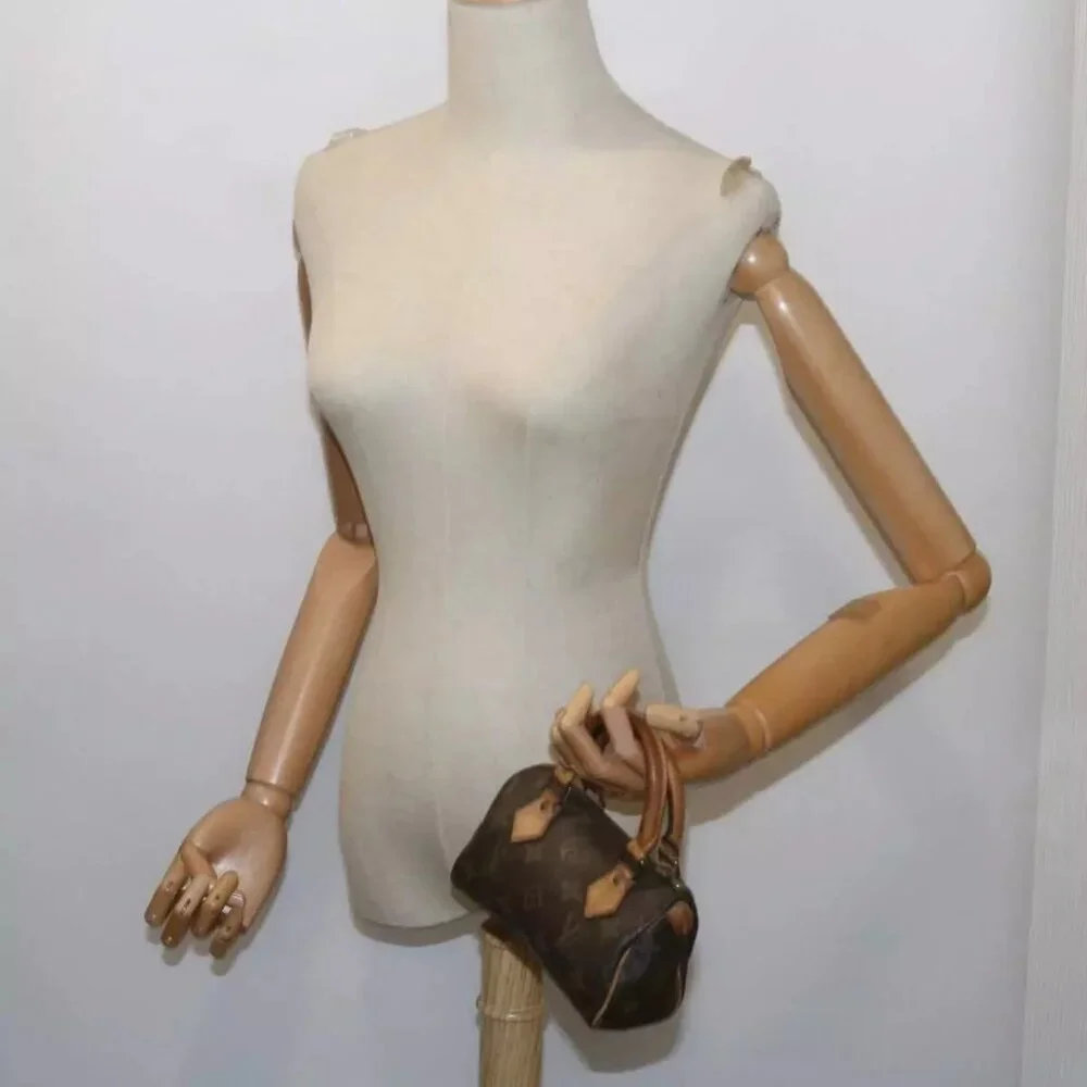 LOUIS VUITTON Monogram Mini Speedy Hand Bag